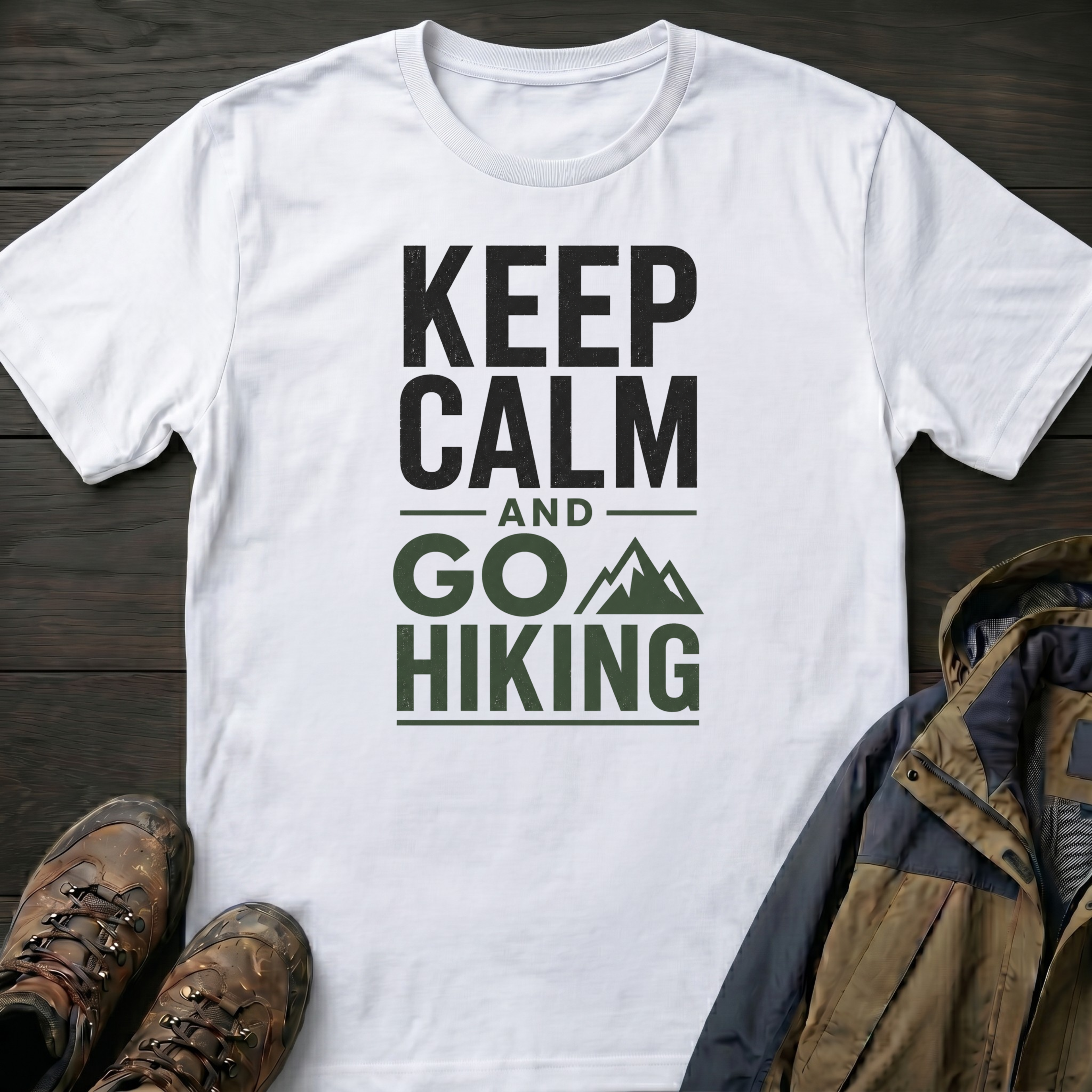 Keep Calm and Go Hiking 2 T-Shirt