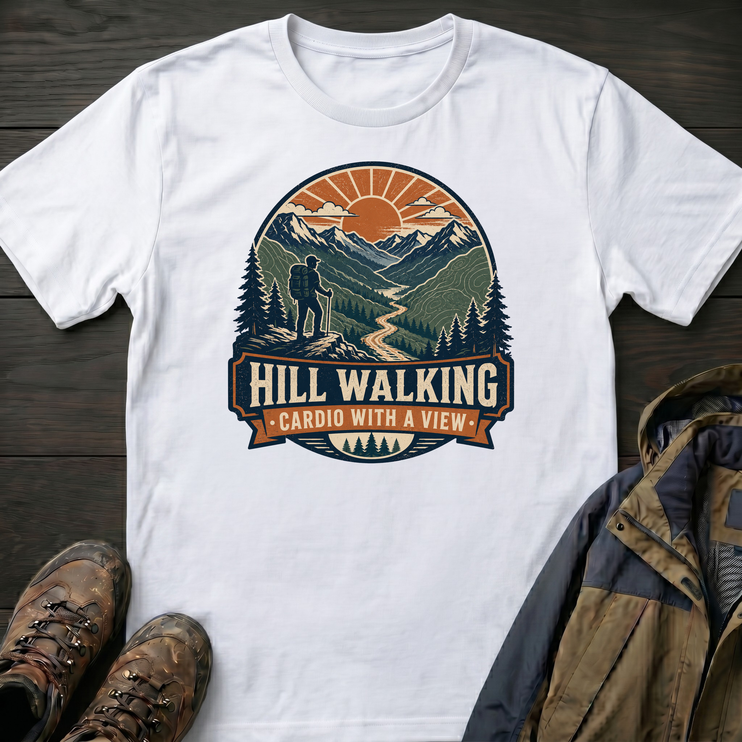 Cardio with a View 2 T-Shirt