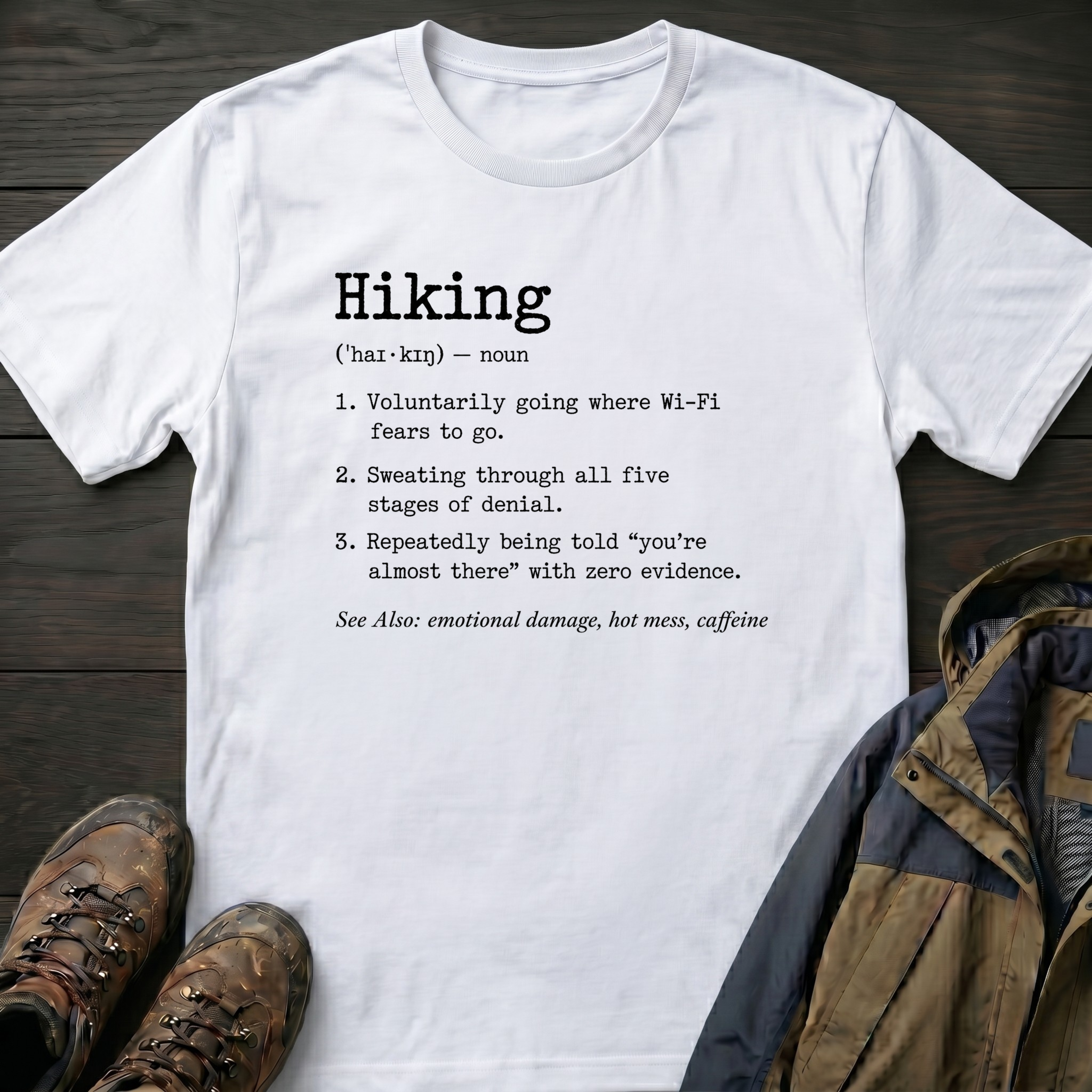 Hiking (Noun) 2 T-Shirt