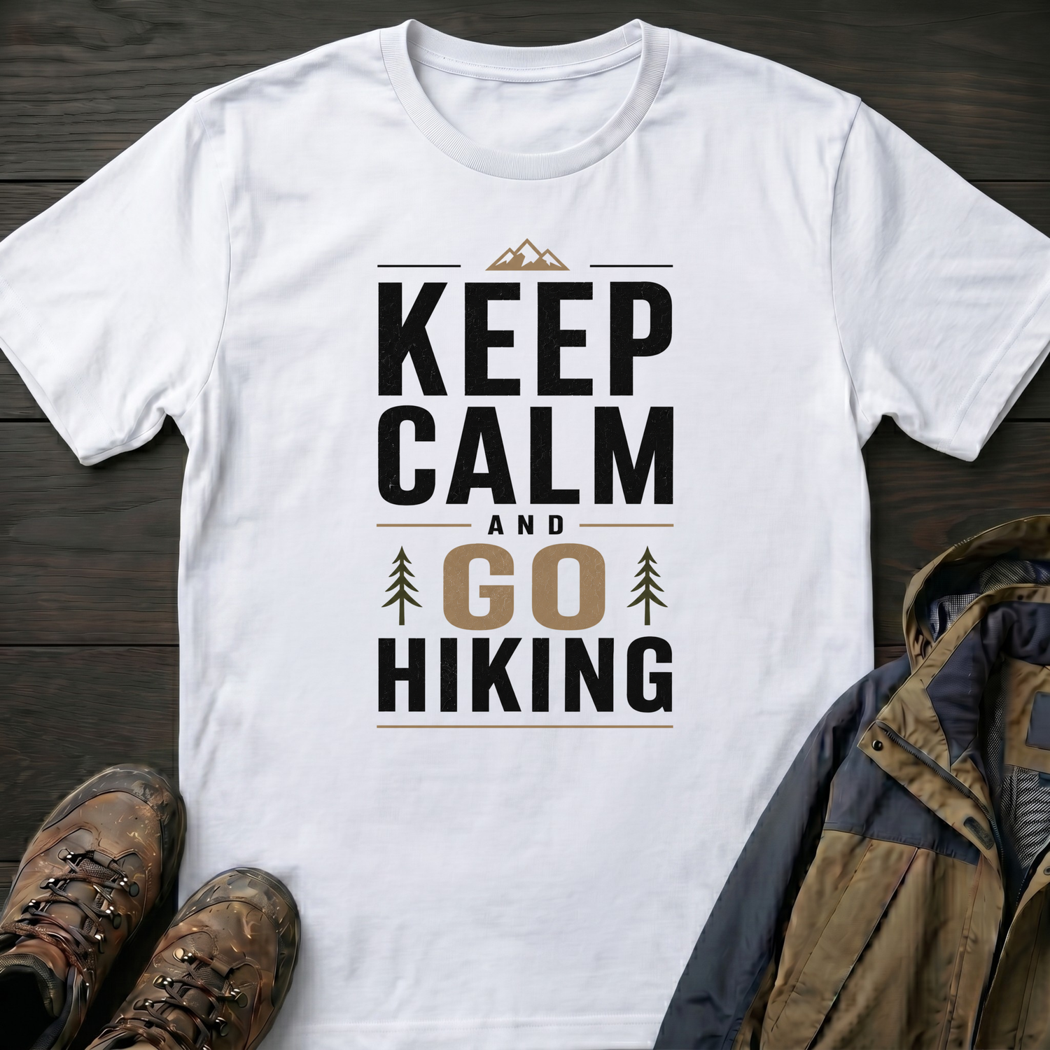 Keep Calm and Go Hiking T-Shirt